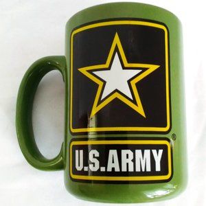 U.S. Army Green Mug Star Emblem
